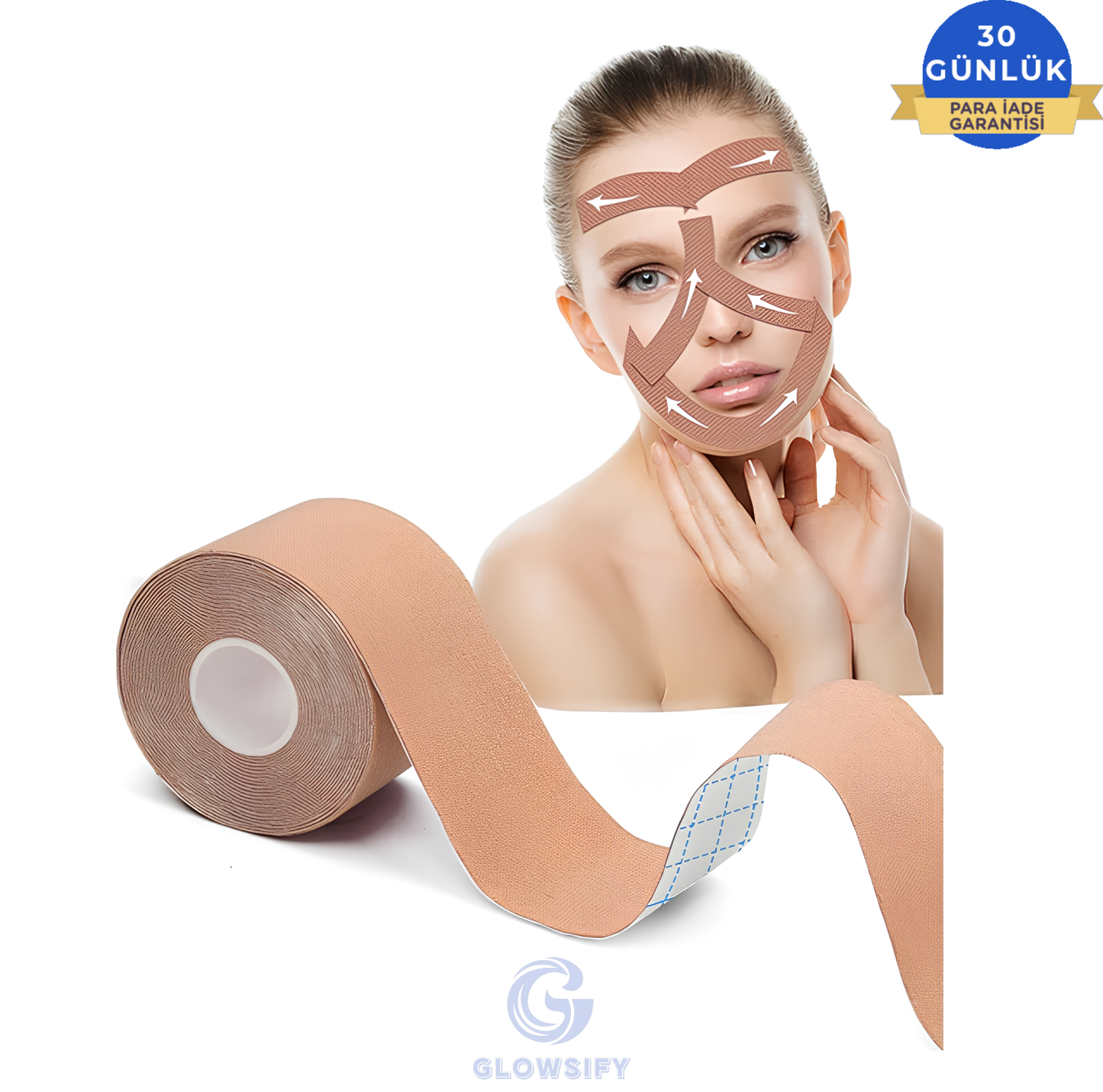 Glowsify™  Yüz Gerdirme Bandı